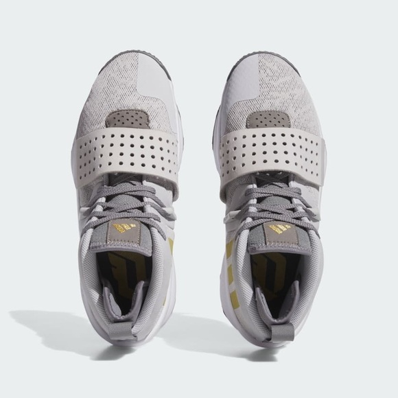 adidas Dame Basketball Shoe Men's Light Gray/Gold New without Box size 11 - Picture 13 of 16